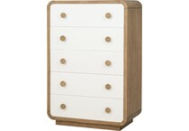 margo cloud white desert oak chest   