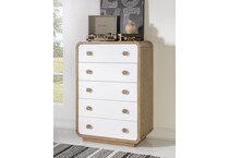 margo cloud white desert oak chest   