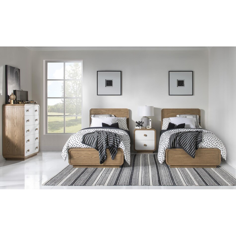 margo cloud white desert oak chest   