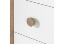 margo cloud white desert oak dresser   