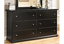 maribel black dresser   