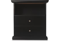 maribel black nightstand   