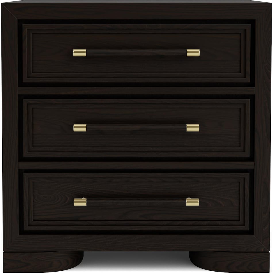 marilyn  dark cabernet nightstand   