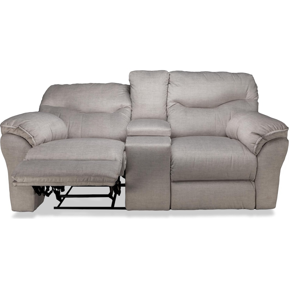 marion reclining console loveseat   