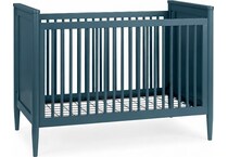 marlowe nursery blue crib   