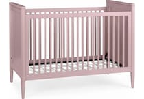 marlowe nursery pink crib   