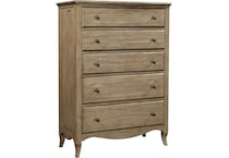 marseille brown light chest   