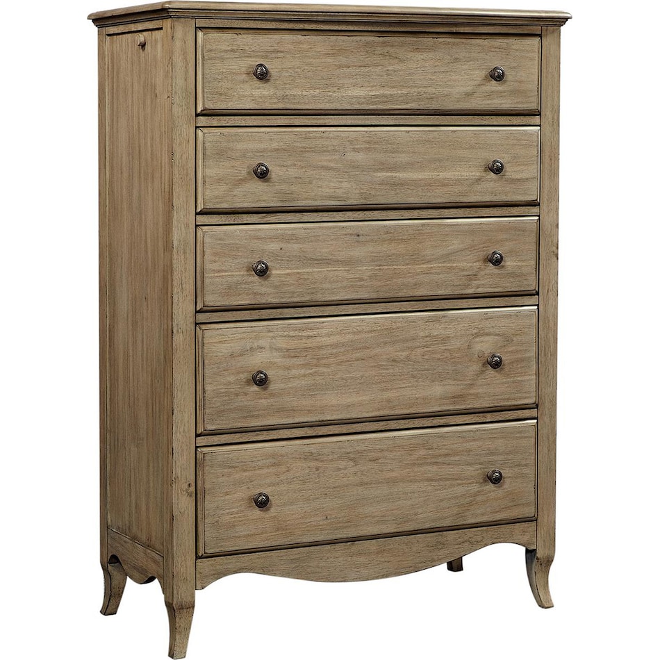 marseille brown light chest   