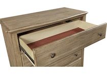 marseille brown light chest   