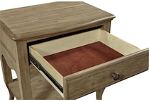 marseille brown light nightstand   
