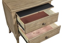 marseille brown light nightstand   