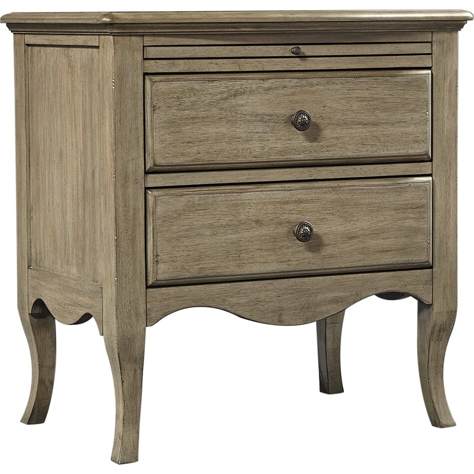 marseille brown light nightstand   