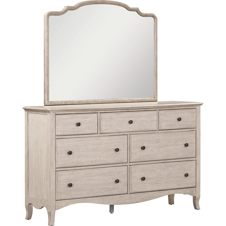 marseille linen mirror   