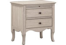 marseille linen nightstand   