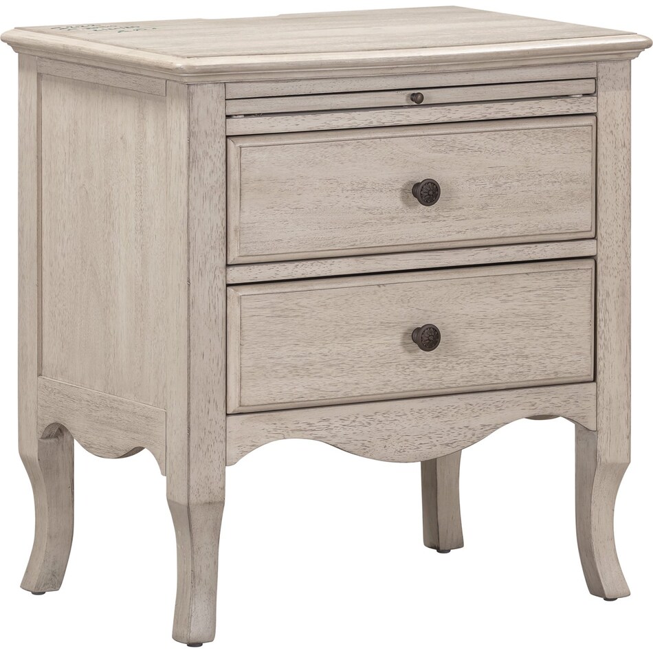 marseille linen nightstand   