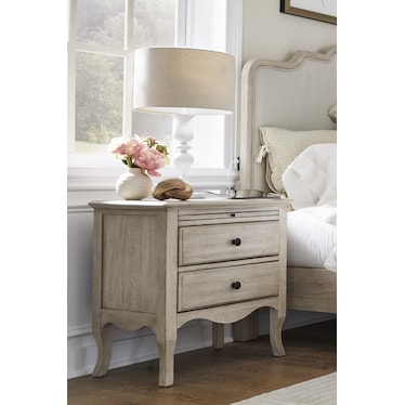 MARSEILLE 2-DRAWER NIGHTSTAND