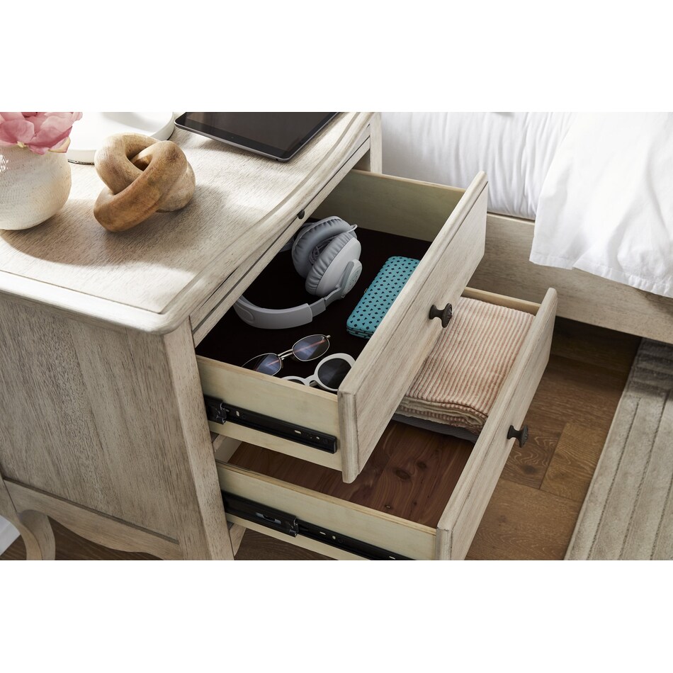 marseille linen nightstand   