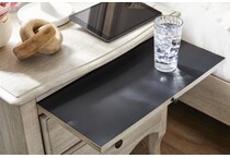 marseille linen nightstand   