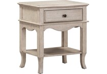 marseille linen nightstand   