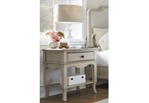marseille linen nightstand   