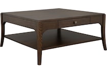 massillon brown cocktail table   