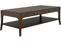 massillon brown cocktail table   