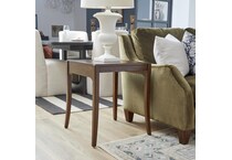massillon brown end table   