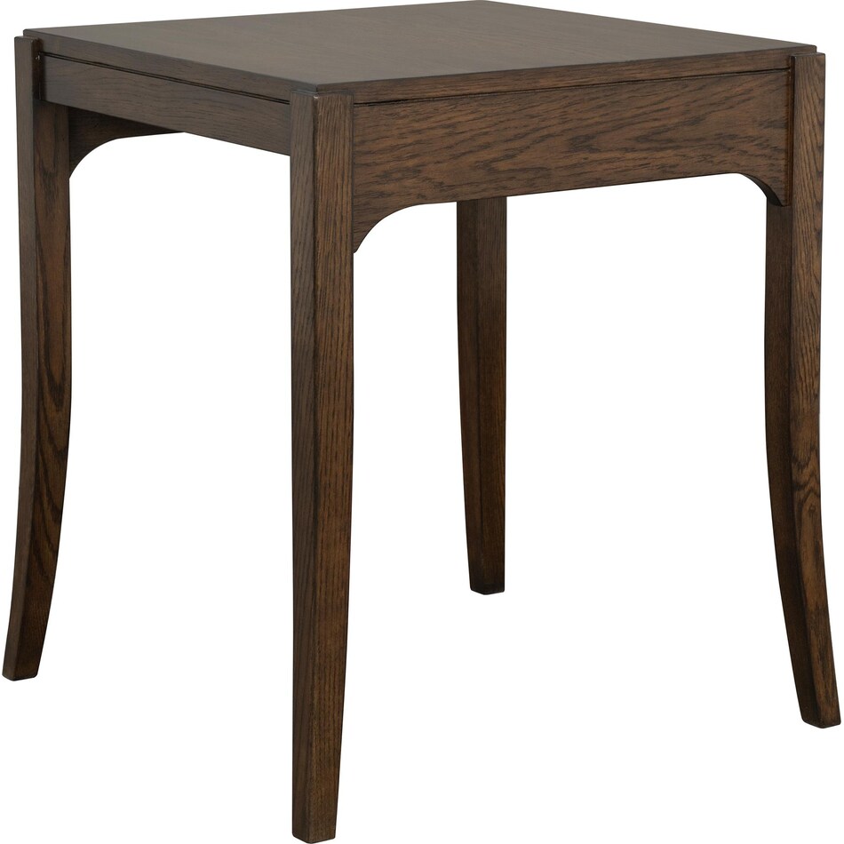 massillon brown end table   