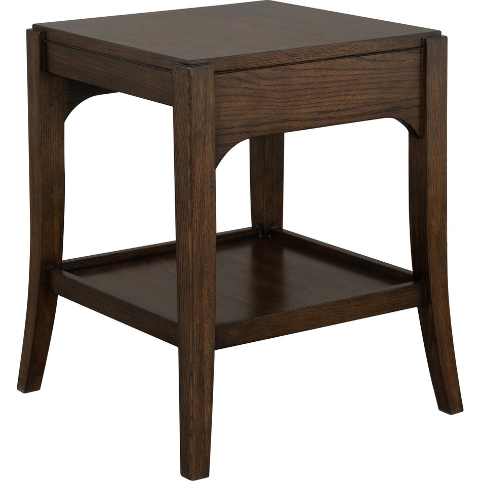 massillon brown end table   