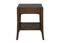 massillon brown end table   