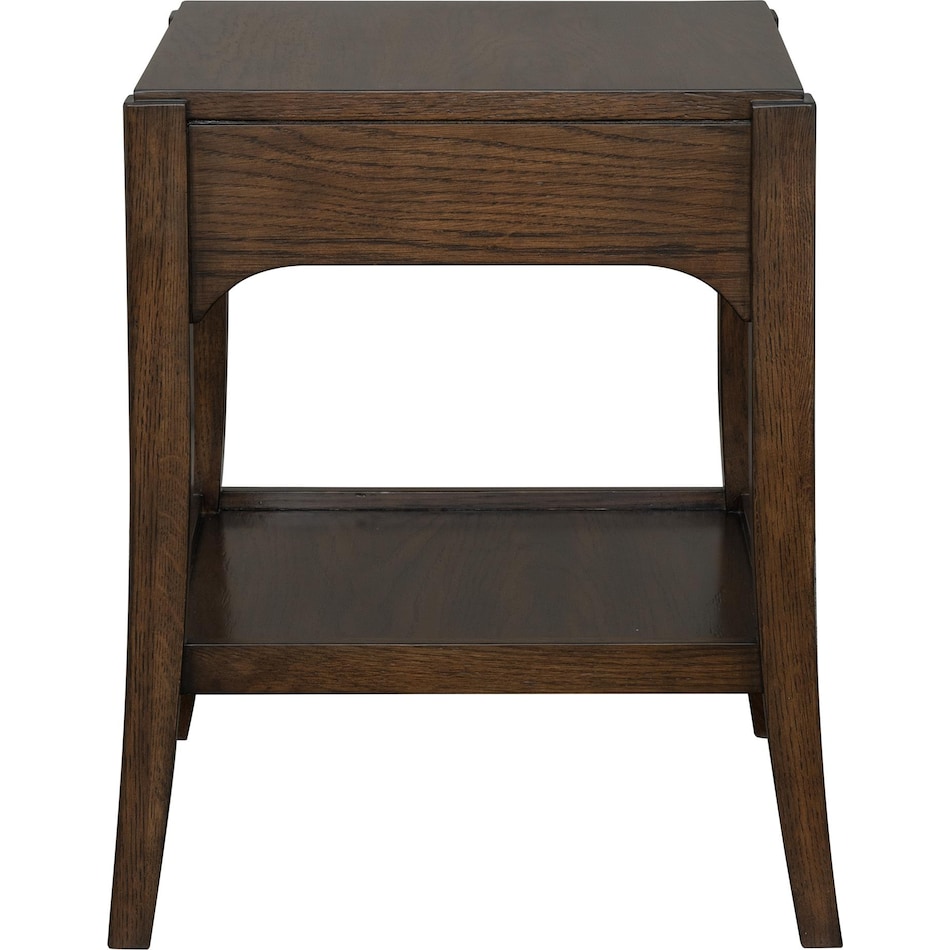 massillon brown end table   