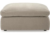 maximilian pebble cocktail ottoman   