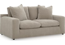 maximilian pebble loveseat   