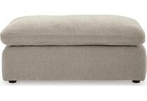 maximilian pebble ottoman   