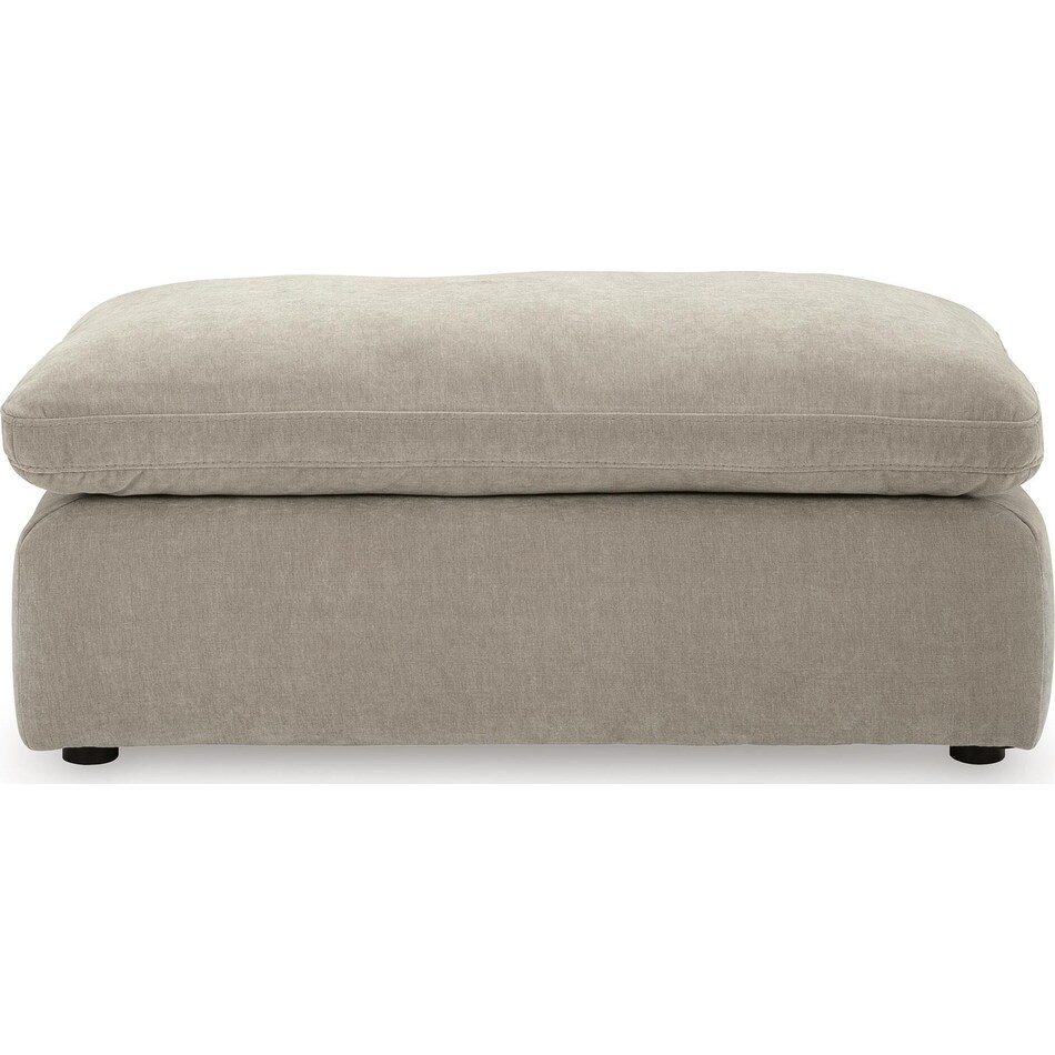 maximilian pebble ottoman   