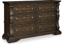 maylee dark brown dresser   