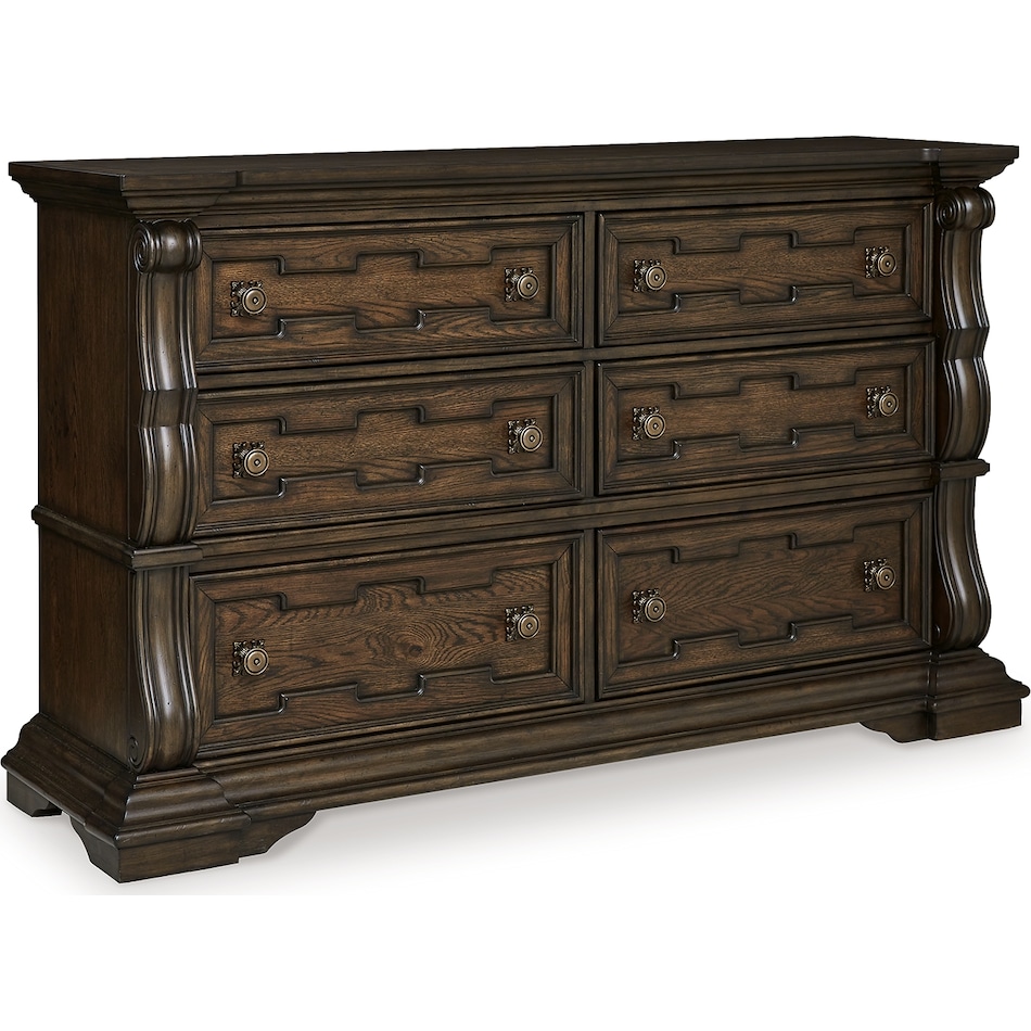 maylee dark brown dresser   