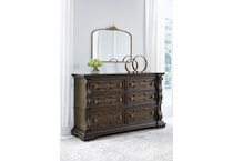 maylee dark brown dresser   