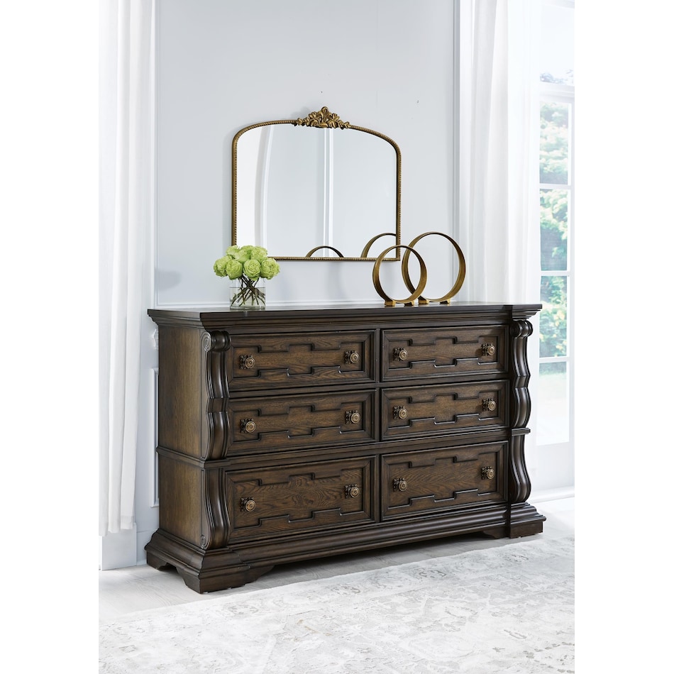 maylee dark brown dresser   