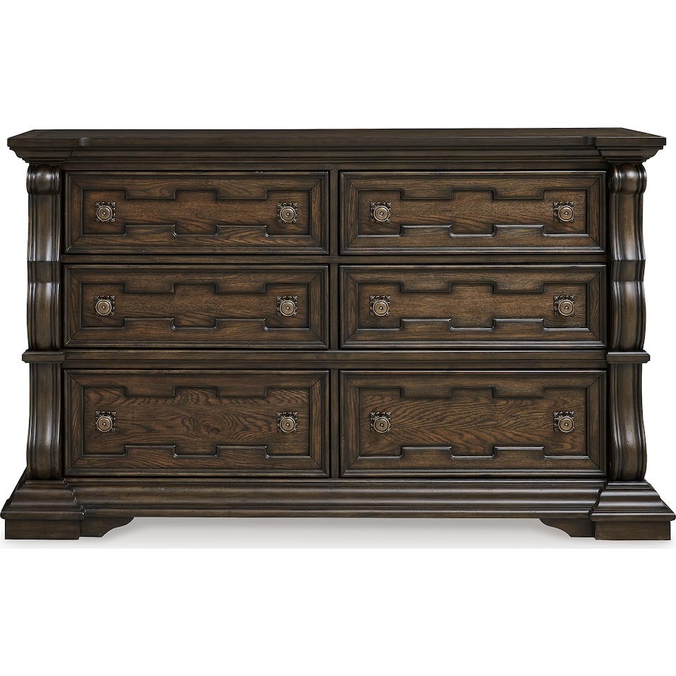 maylee dark brown dresser   