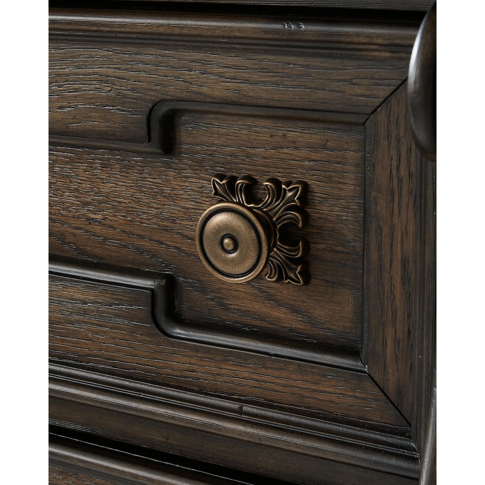 maylee dark brown dresser   