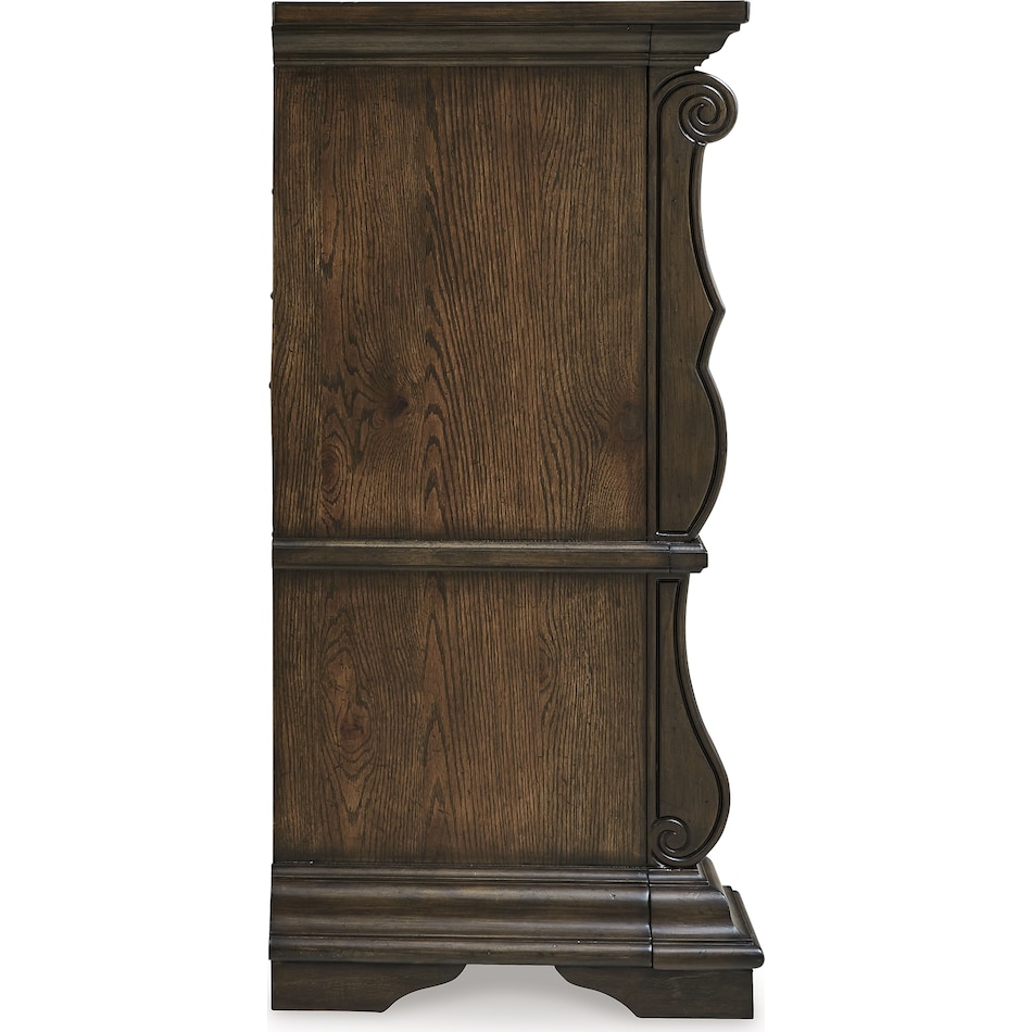 maylee dark brown dresser   