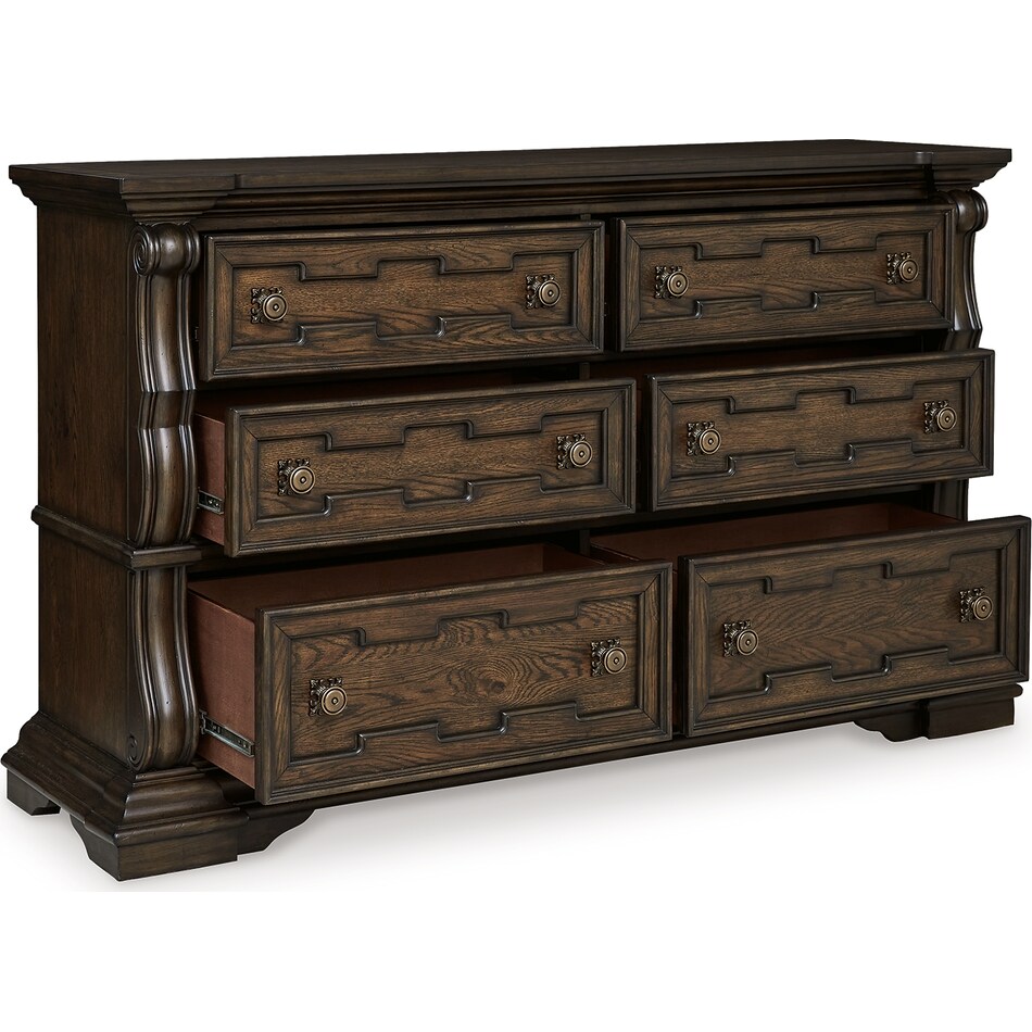 maylee dark brown dresser   