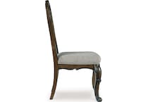 maylee dark brown side chair   