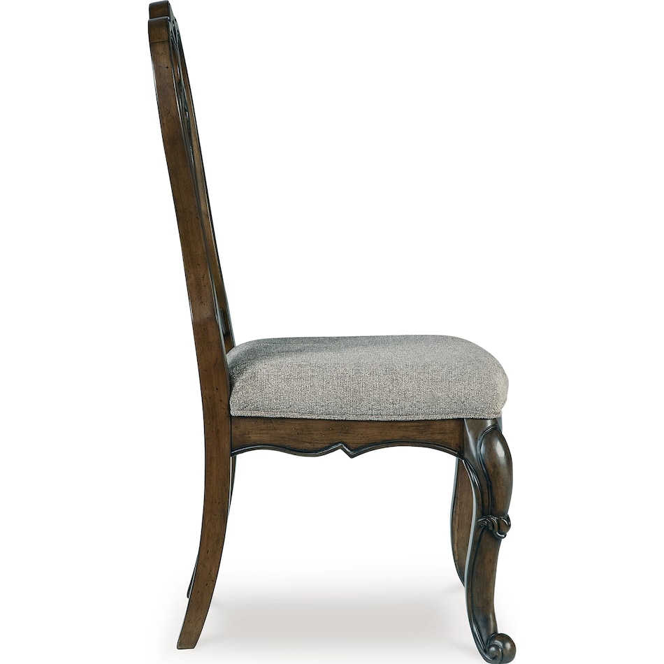 maylee dark brown side chair   