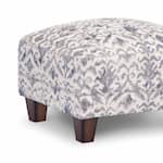 mayme cream ottoman   