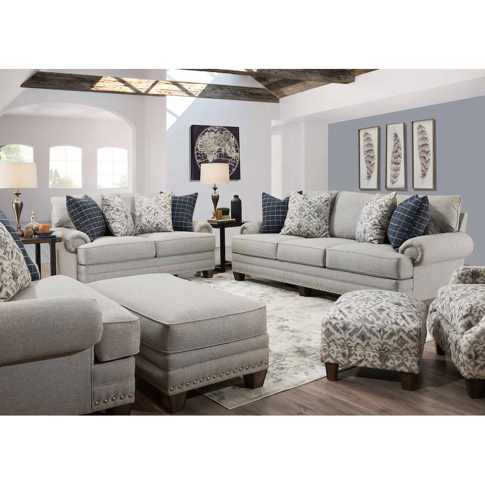 mayme gray sofa   
