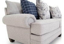 mayme gray sofa   