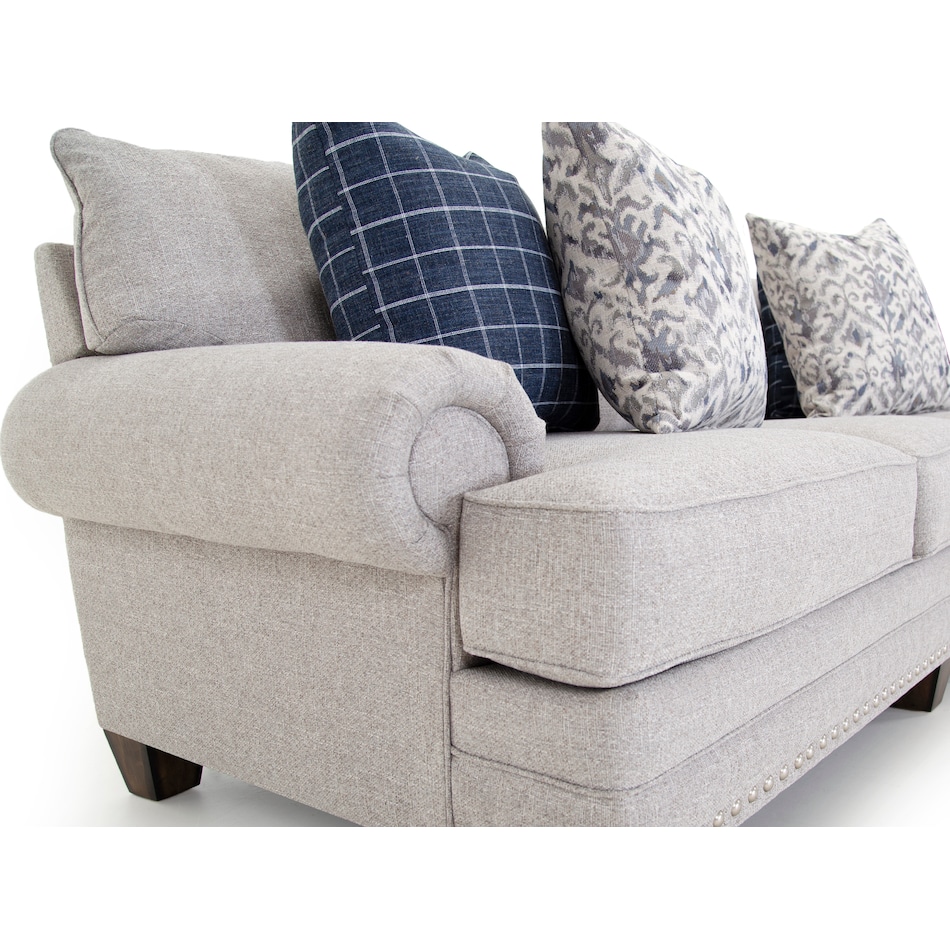mayme gray sofa   