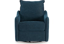 mcburg navy power swivel glider recliner   